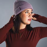 BEANIES 001 - Contrasting beanie