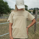 HABIT 001 - T-shirt d'équitation en coton