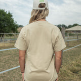 HABIT 001 - T-shirt d'équitation en coton